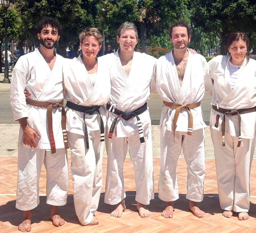Esibizione a Bitritto di Kempo Dankan